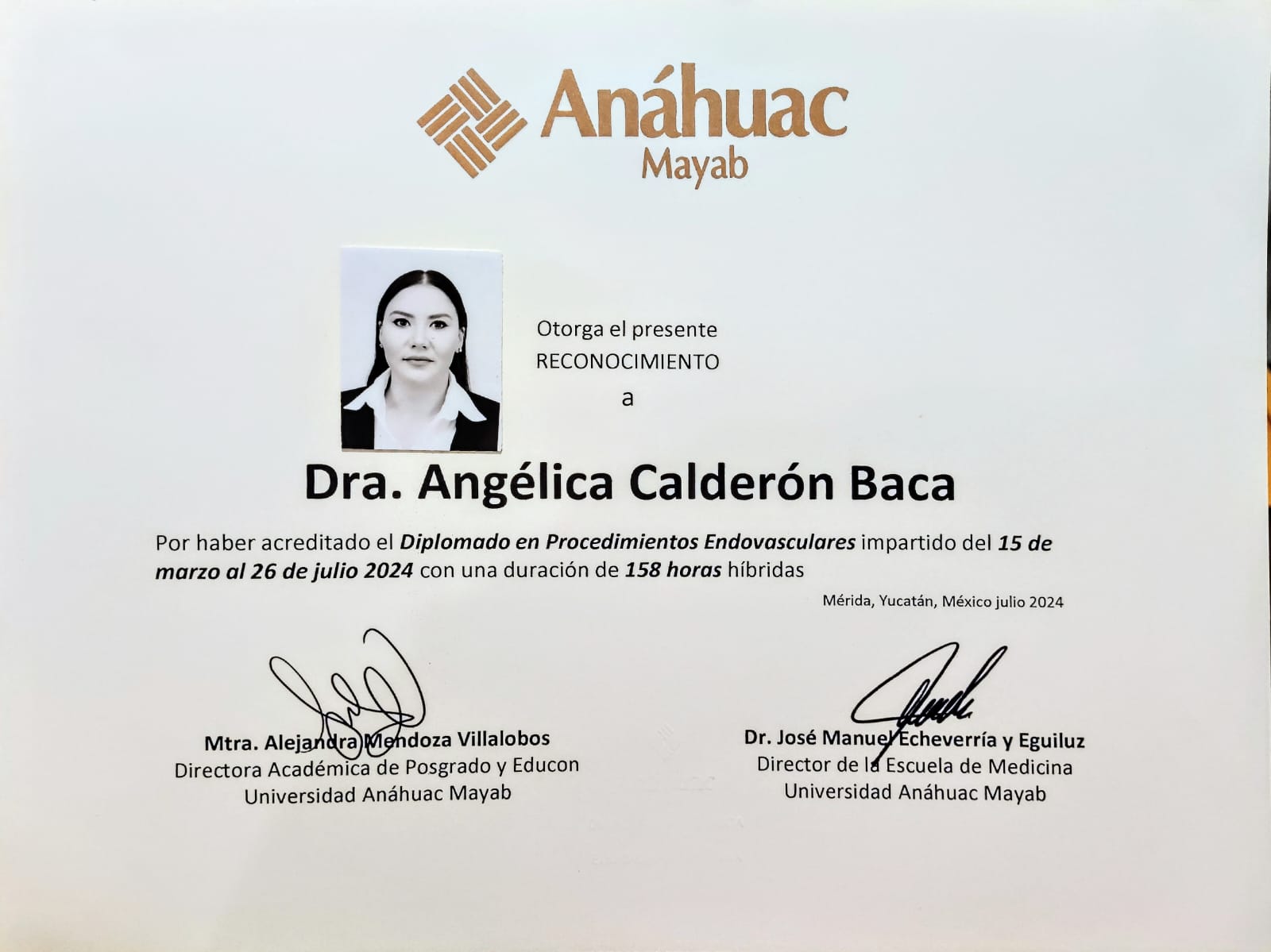 Dra Angelica Calderon - Angiologo Chihuahua - Endovasculares